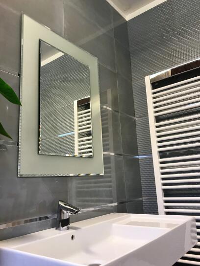 Zrcadlo 60 x 80 cm fazeta matný podklad SNOWQUEEN